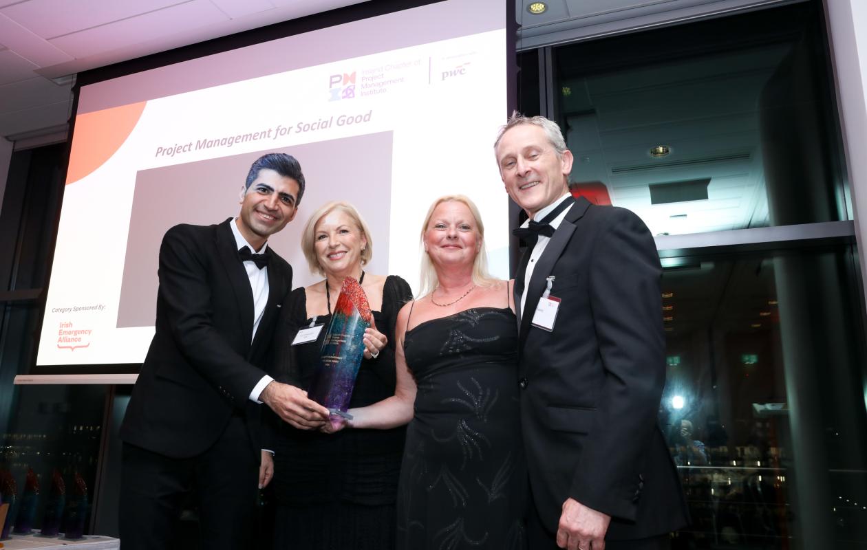 AquaB wins Project Management for Social Good award at PMI Awards