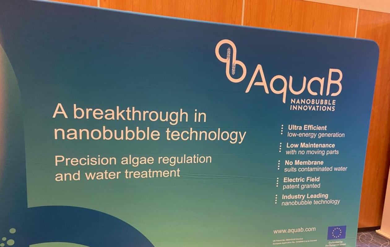 AquaB exhibition stand