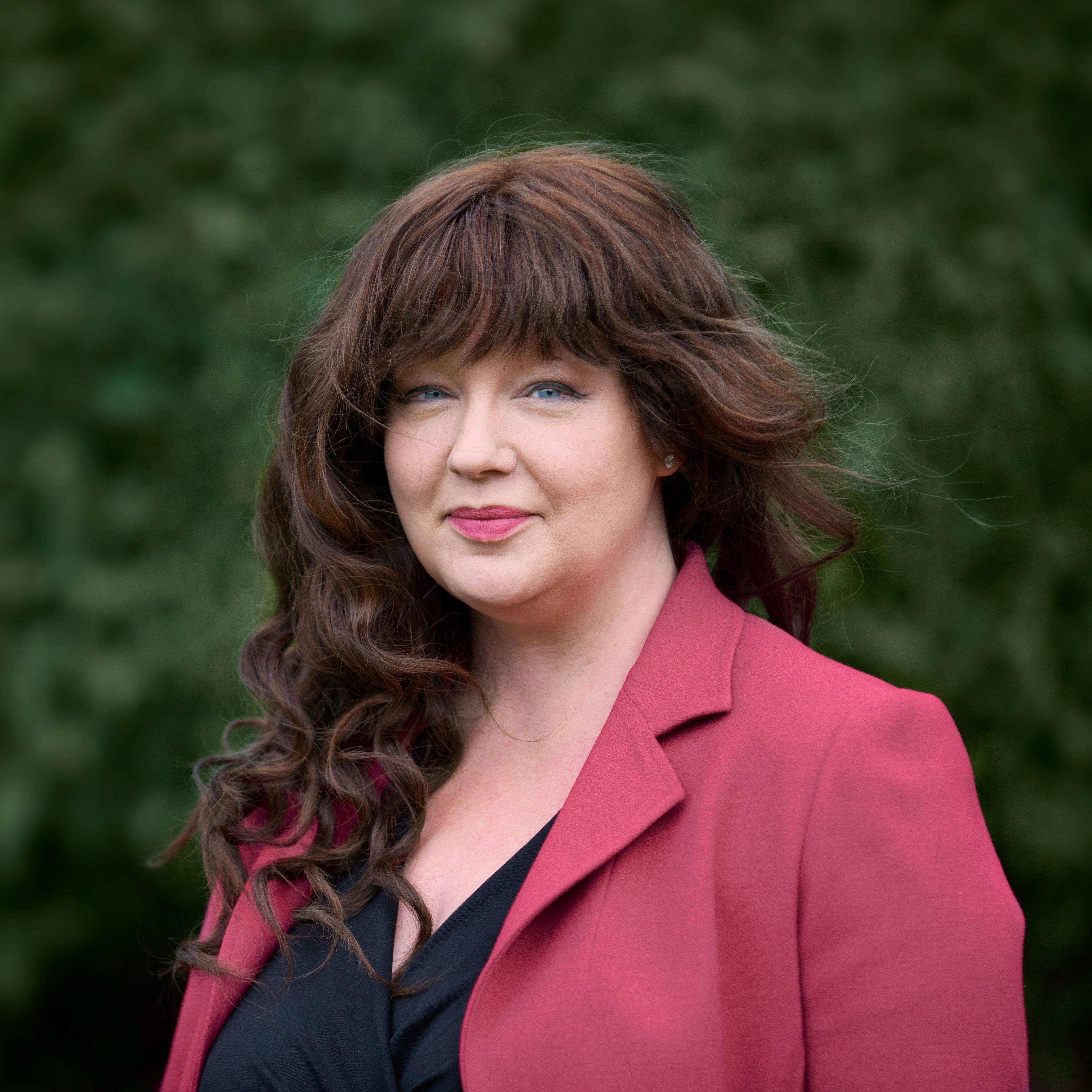 A photo of a woman